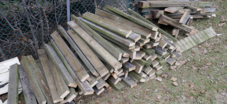 Wood available for reuse
