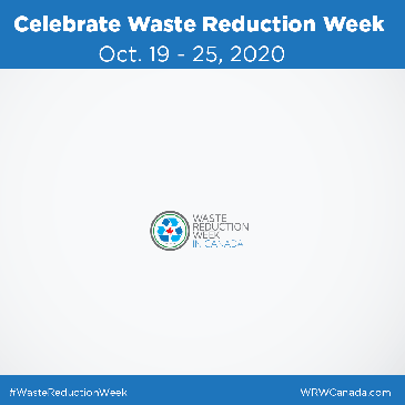 Circular image showing different theme days for waste reduction week